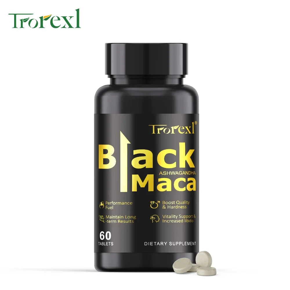 Maca Ashwagandha Energy & Vitality — 60 Tablets / 1 Bottle